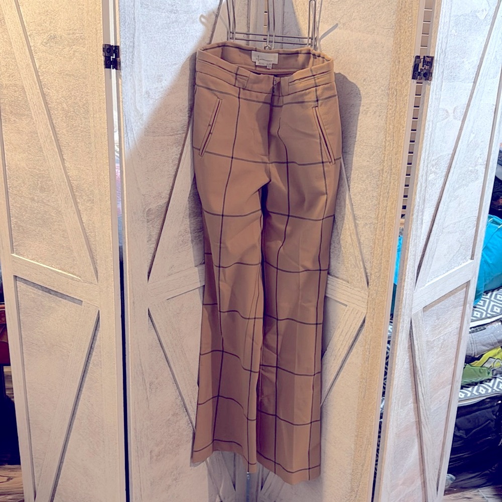 Wide leg, flared trousers, Anthropologie size 6